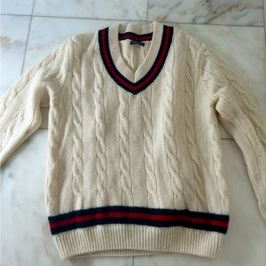 Brandy Melville Nikki Heavy Wool Stripe Sweater